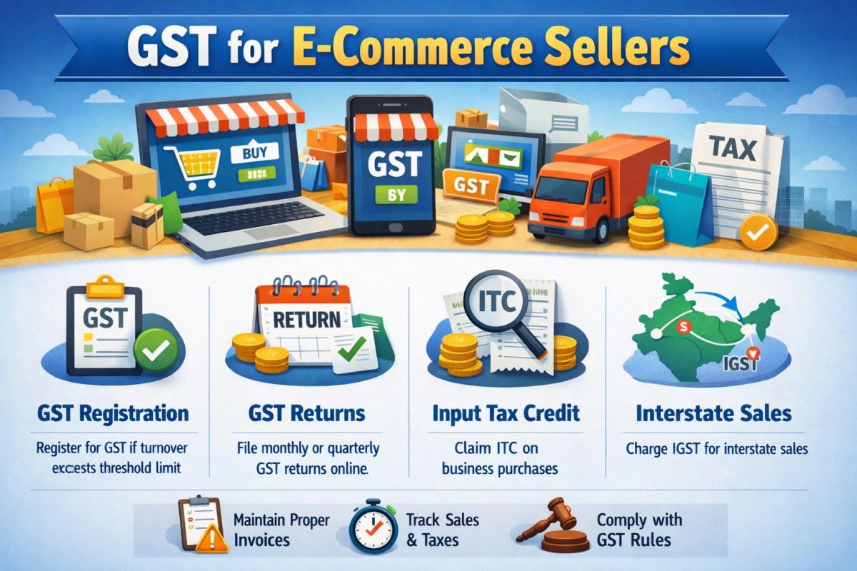 GST For E-Commerce Sellers In India: What You Need To Know